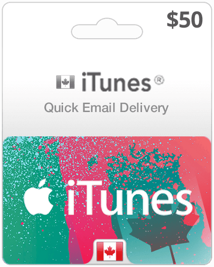 iTunes Canada $50 (CAD) - 2071MALL