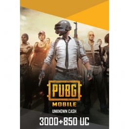 PUBG Mobile 3000 + 850 UC US- Instant Delivery (Prepaid Only) - 2071MALL